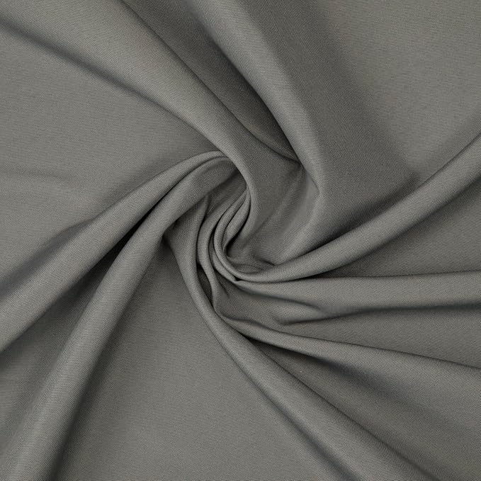 Gee Di Moda Fitted Tablecloth - 48 x 30 Inch Charcoal Fitted Table Cloth for 4 Foot Rectangle Table - Heavy Duty Washable Fabric - for 4 Ft Buffet Table Holiday Party Dinner Wedding & Trade Show