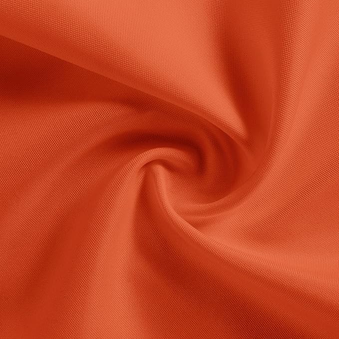 Utopia Home [24 Pack, Orange] Cloth Napkins 20x20 Inches, 100% Polyester Hemmed Edges, Washable and Reusable Ideal for Halloween, Thanksgiving, Parties, Weddings and Dinners