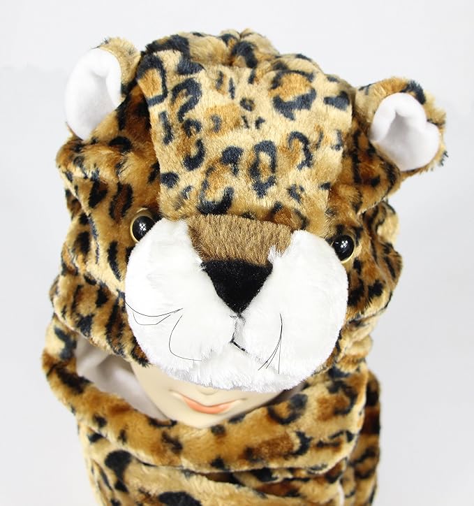 Plush Novelty Animal Hat: One Size Fits All Adults & Children/Soft, Warm Beanie Hat