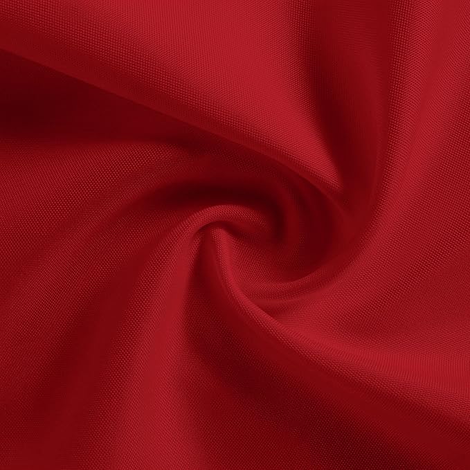 Utopia Home [24 Pack, Red] Cloth Napkins 18x18 Inches, 100% Polyester Hemmed Edges, Washable and Reusable Ideal for Parties, Weddings and Dinners