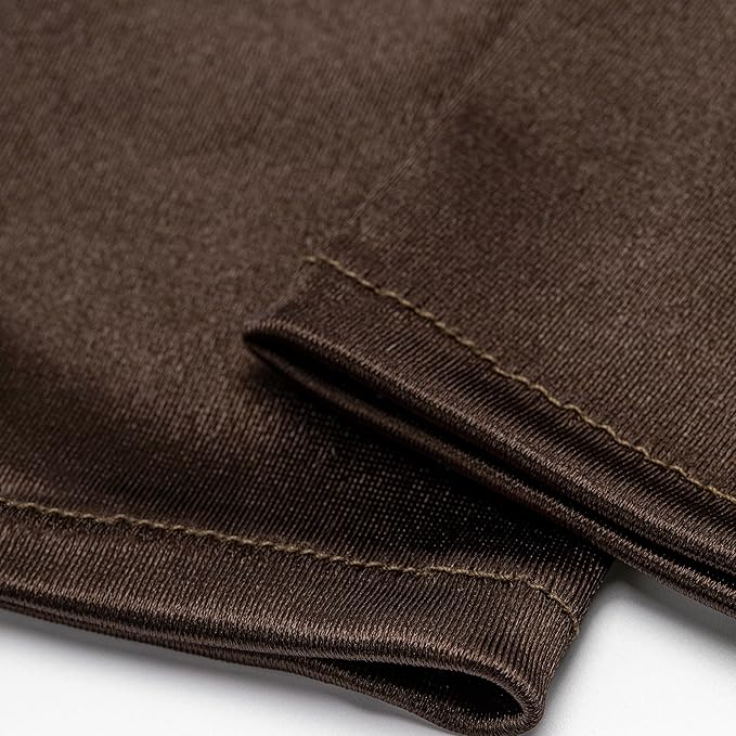 BABEYOND Long Opera Party 1920s Satin Tea Party Gloves Costume Stretchy Adult Size Elbow Length Bridal Gloves