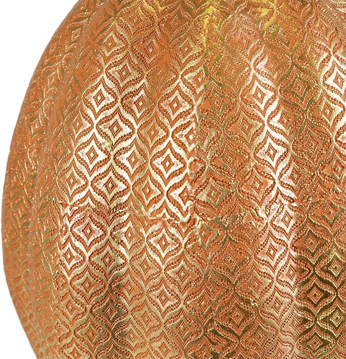 Northlight Embossed Fall Harvest Pumpkin Decoration - 9.75"